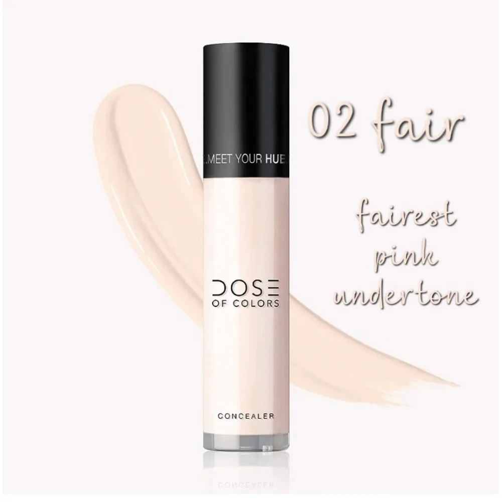 Dose Of Colors Meet Your Hue Concealer | Fair & Light Shades | Brand New in Box